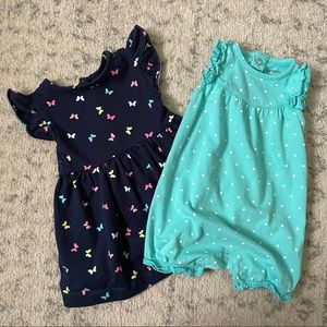 5/$20 | Carter’s dress & romper set